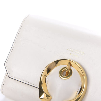 Jimmy Choo Calfskin Mini Madeline Wallet On Chain Latte 8 of 9