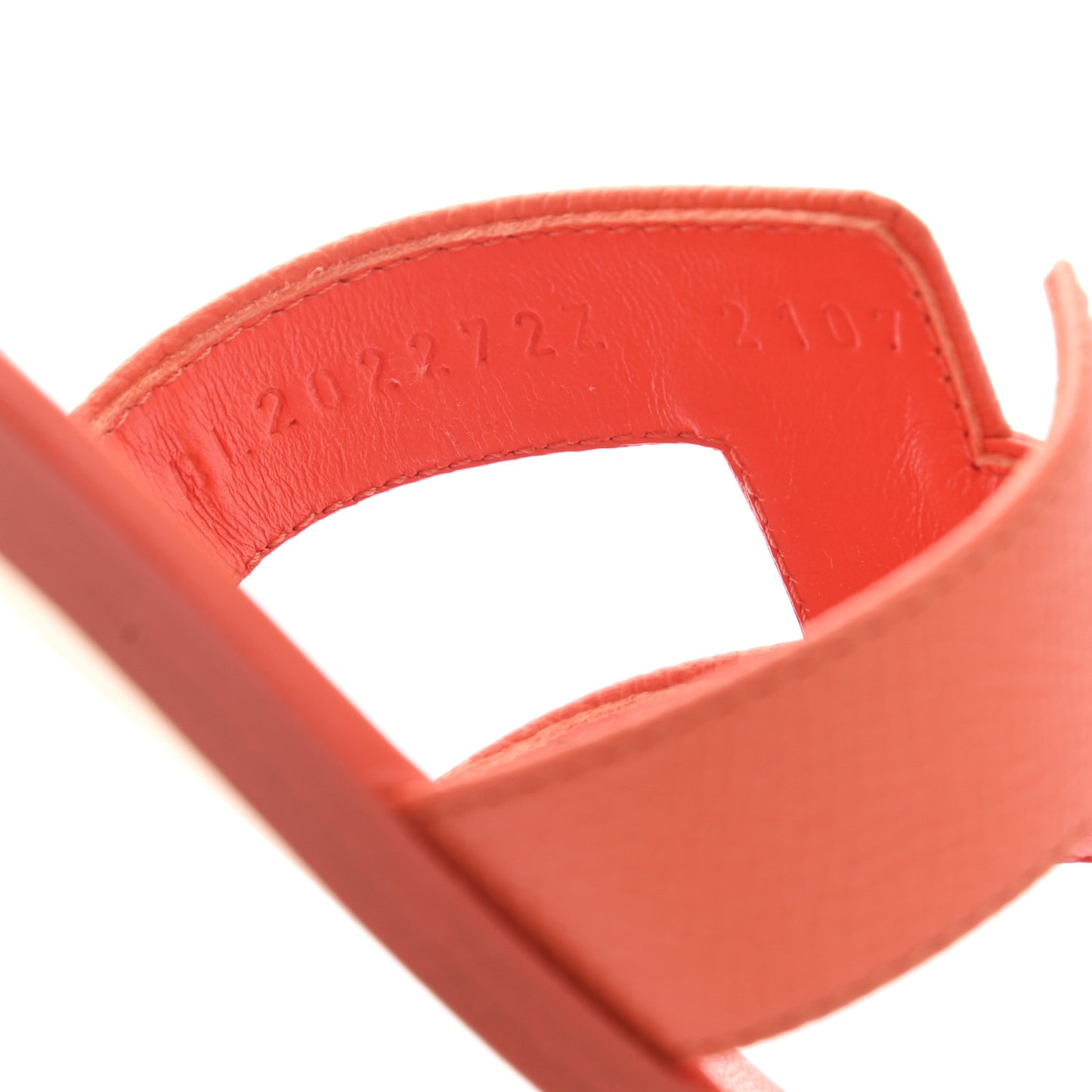 Epsom Oran Sandals 35.5 Orange Poppy