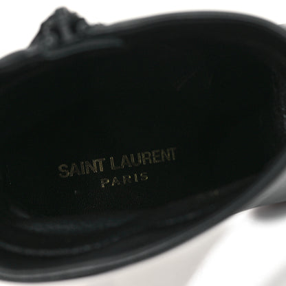 Saint Laurent Calfskin Opyum Ankle Boots 39 Black 8 of 10