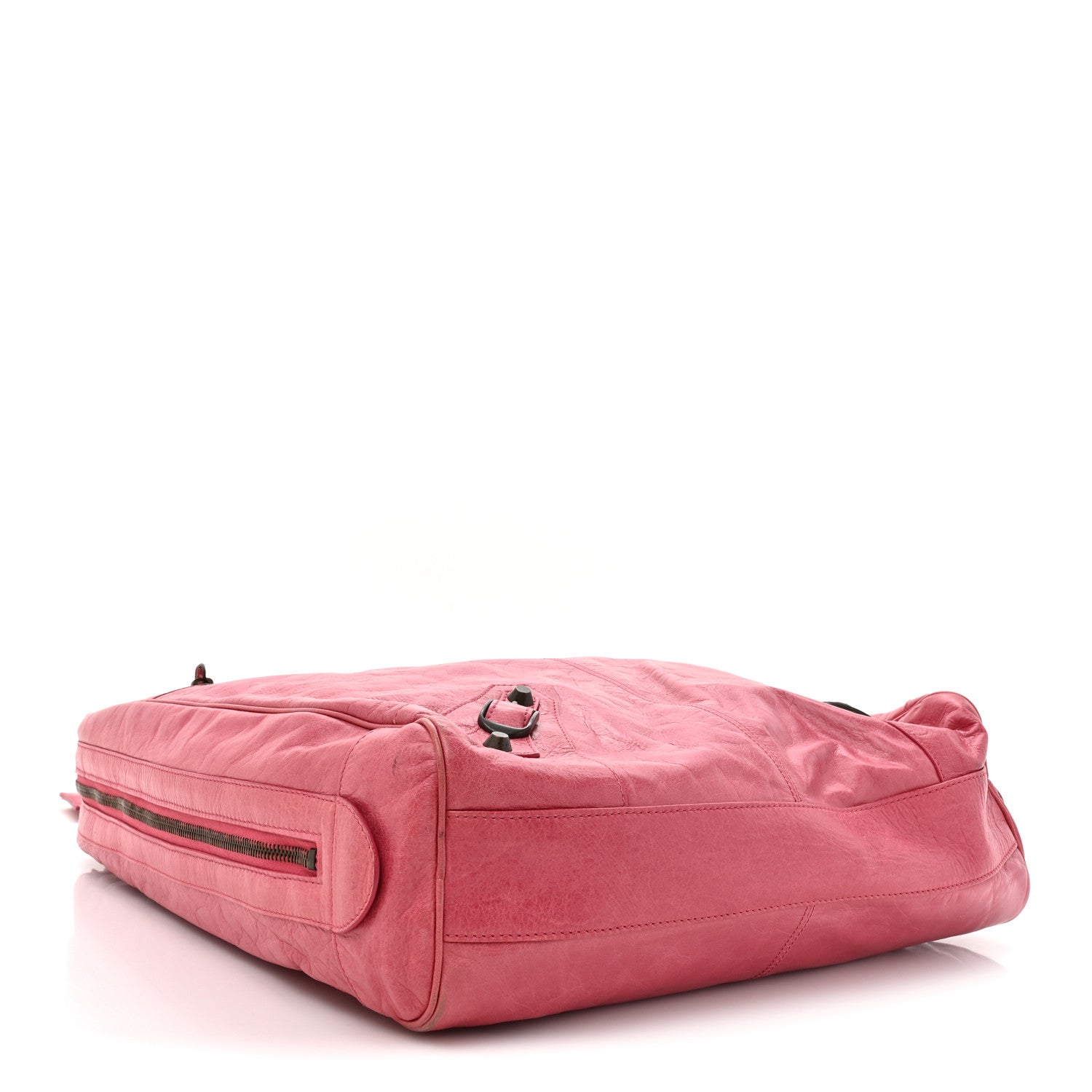 Balenciaga Agneau Classic Hardware Briefcase Tote Pivoine 4 of 17
