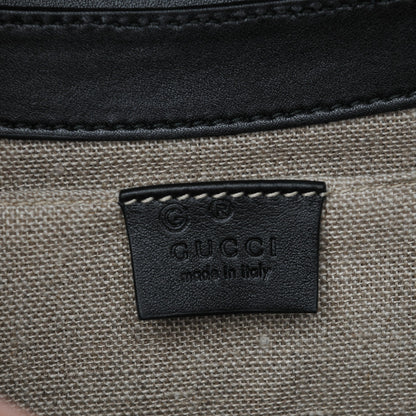 Gucci Microguccissima Medium Emily Chain Shoulder Bag Black 6 of 7