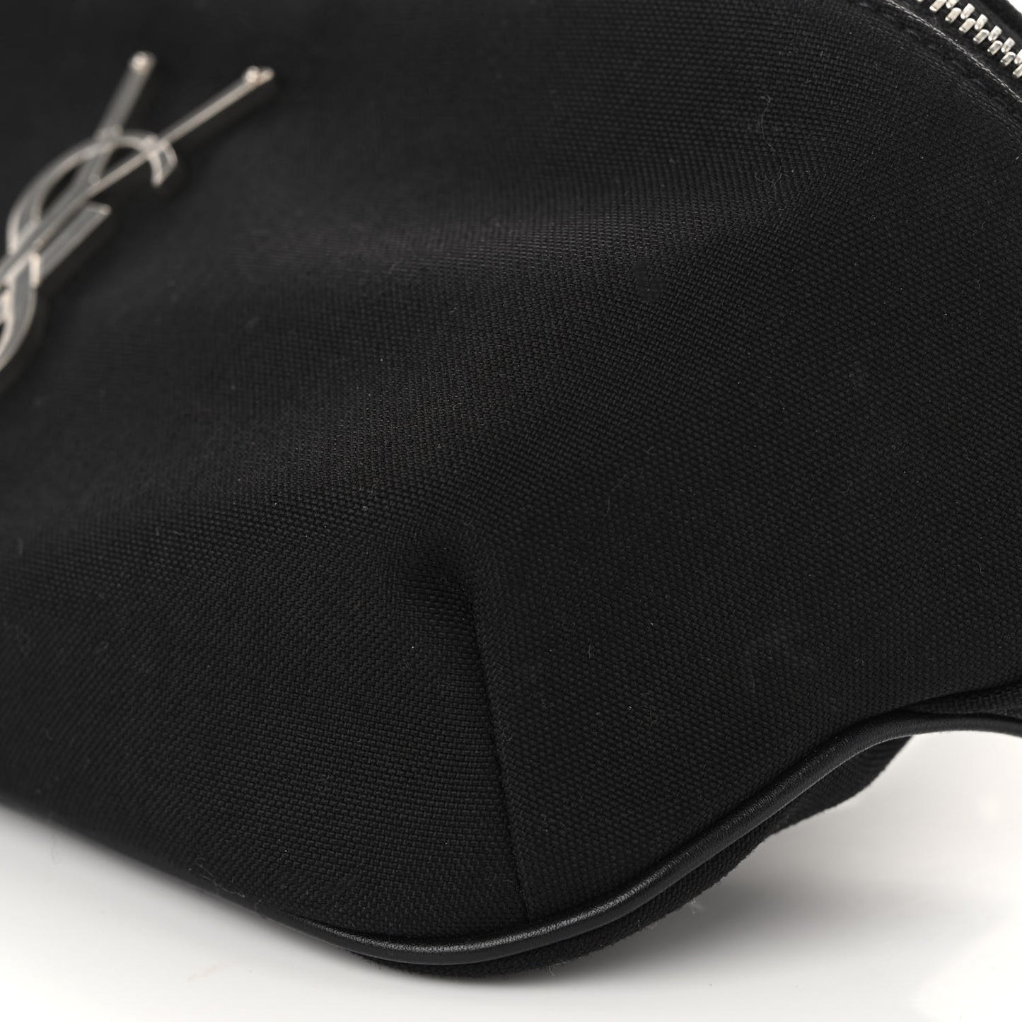 Canvas Monogram Belt Bag Black