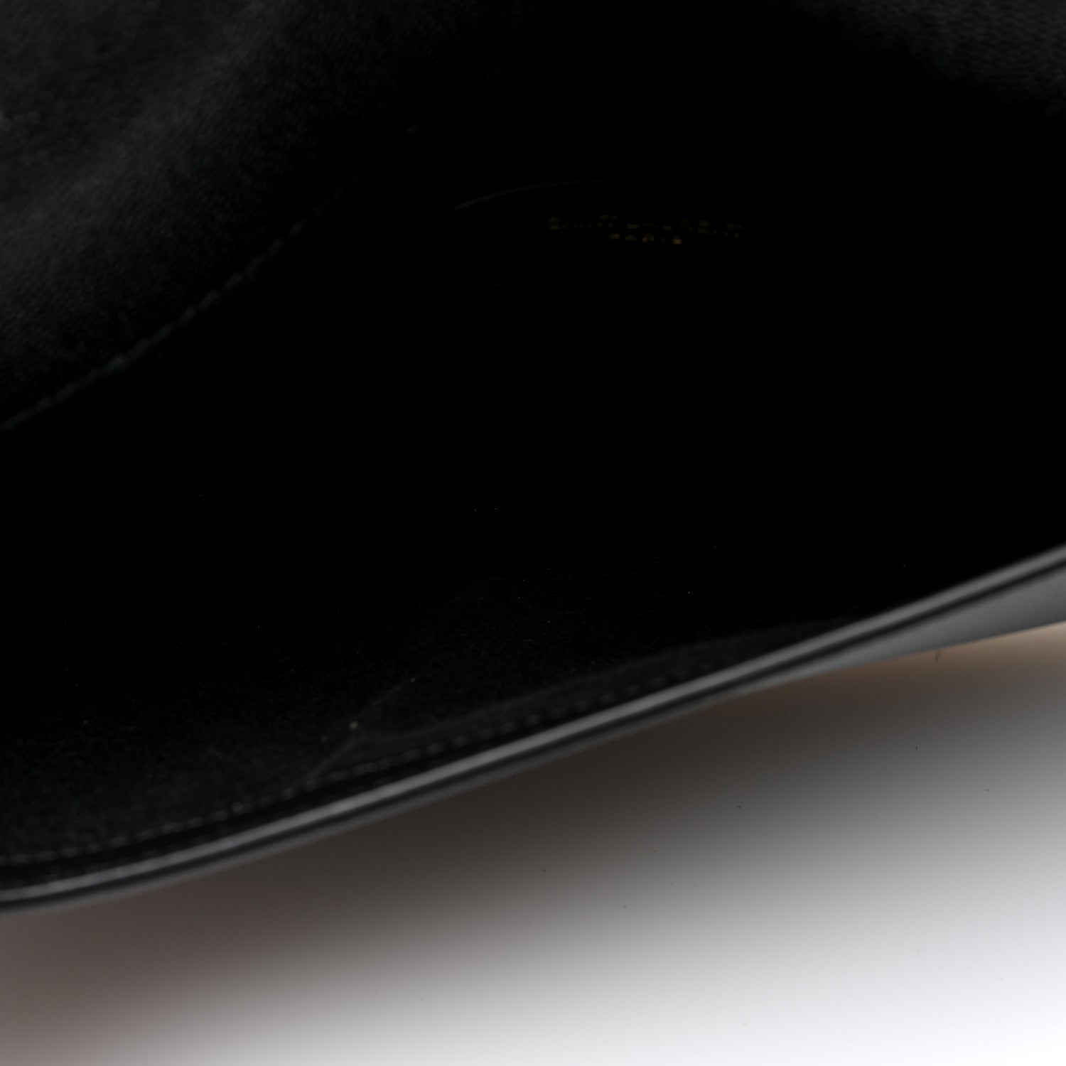 Saint Laurent Grain De Poudre Uptown Pouch Black 5 of 6