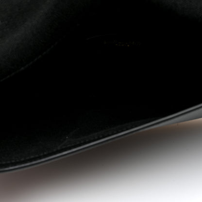 Saint Laurent Grain De Poudre Uptown Pouch Black 5 of 6