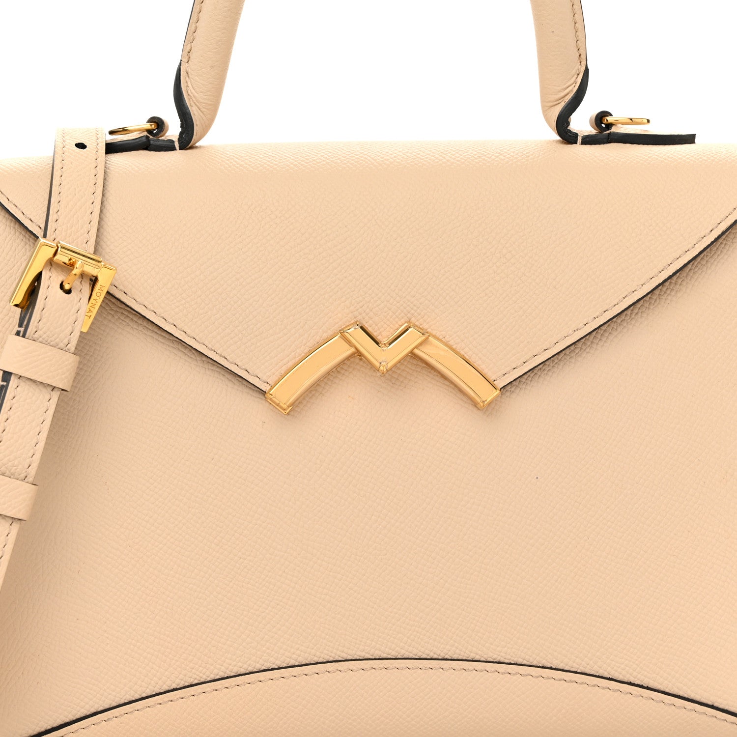 Moynat Carat Calfskin Gabrielle PM Powder 7 of 13