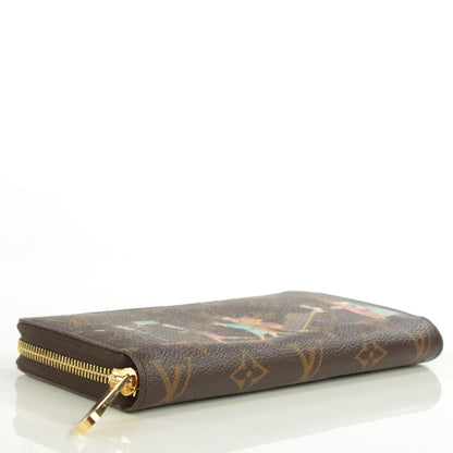 Louis Vuitton Monogram Illustre Zippy Wallet Rose 4 of 8