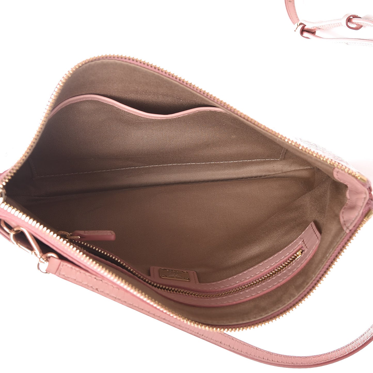 Visetos Medium Crossbody Pouch Soft Pink