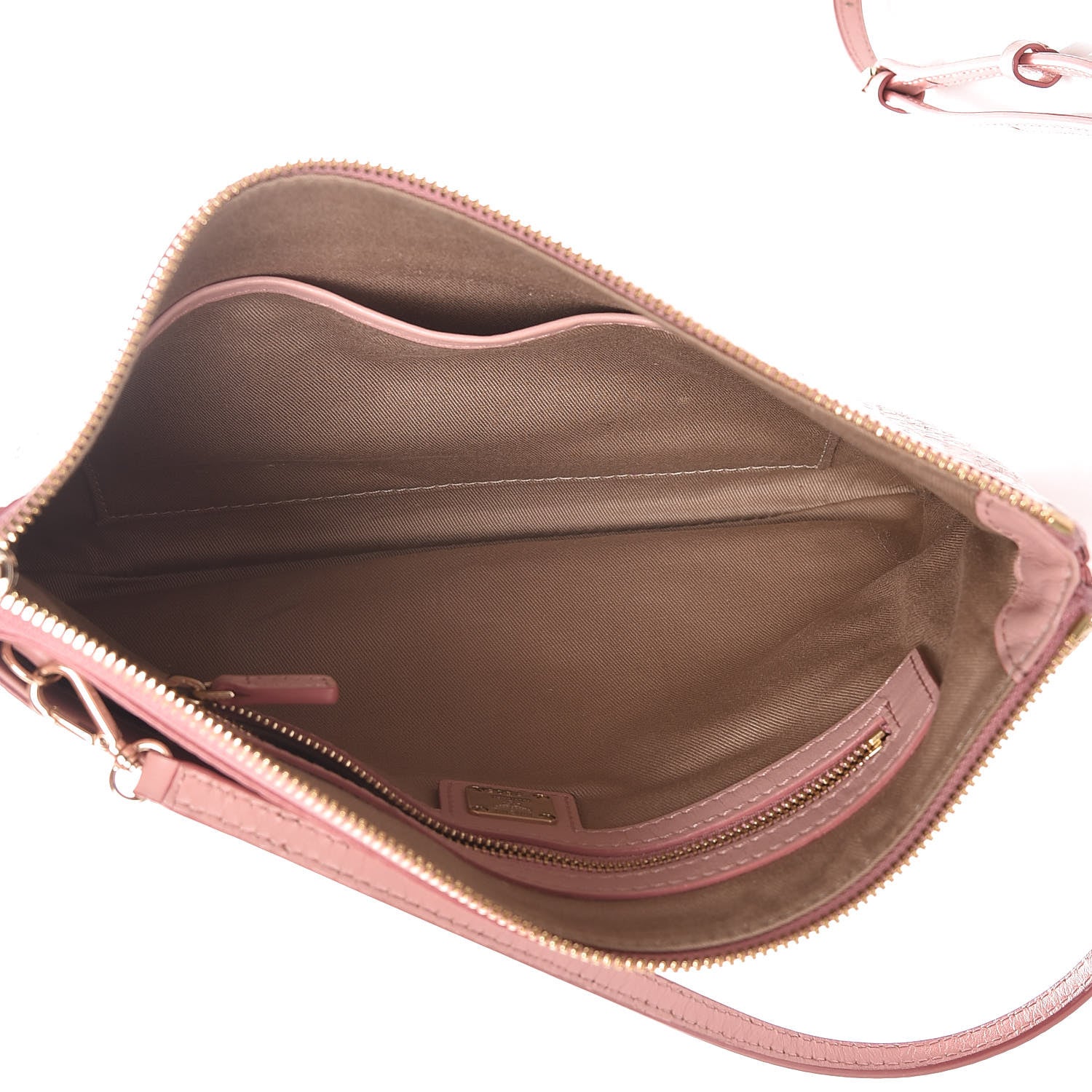 MCM Visetos Medium Crossbody Pouch Soft Pink 5 of 13