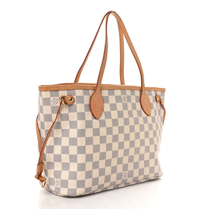 Louis Vuitton Damier Azur Neverfull PM 3 of 10
