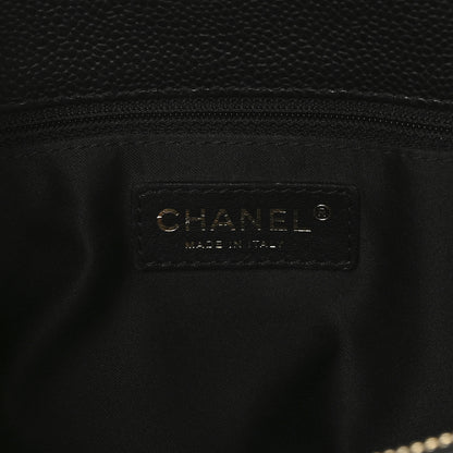 Chanel Caviar Quilted Grand Shopping Tote GST Black 6 of 10