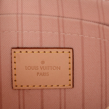 Louis Vuitton Damier Azur Tahitienne Neverfull MM Pochette 6 of 7