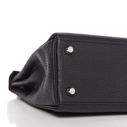 Hermes Togo Kelly Retourne 25 Black 6 of 11