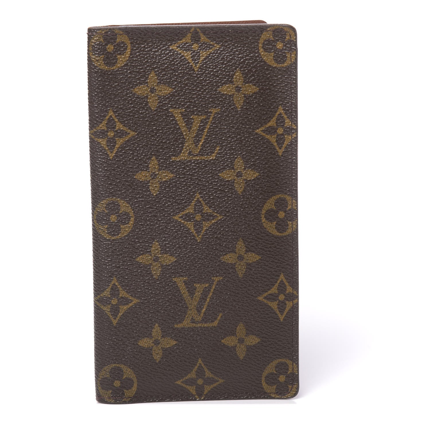 Louis Vuitton Monogram Porte Valeurs Checkbook Wallet 1 of 6