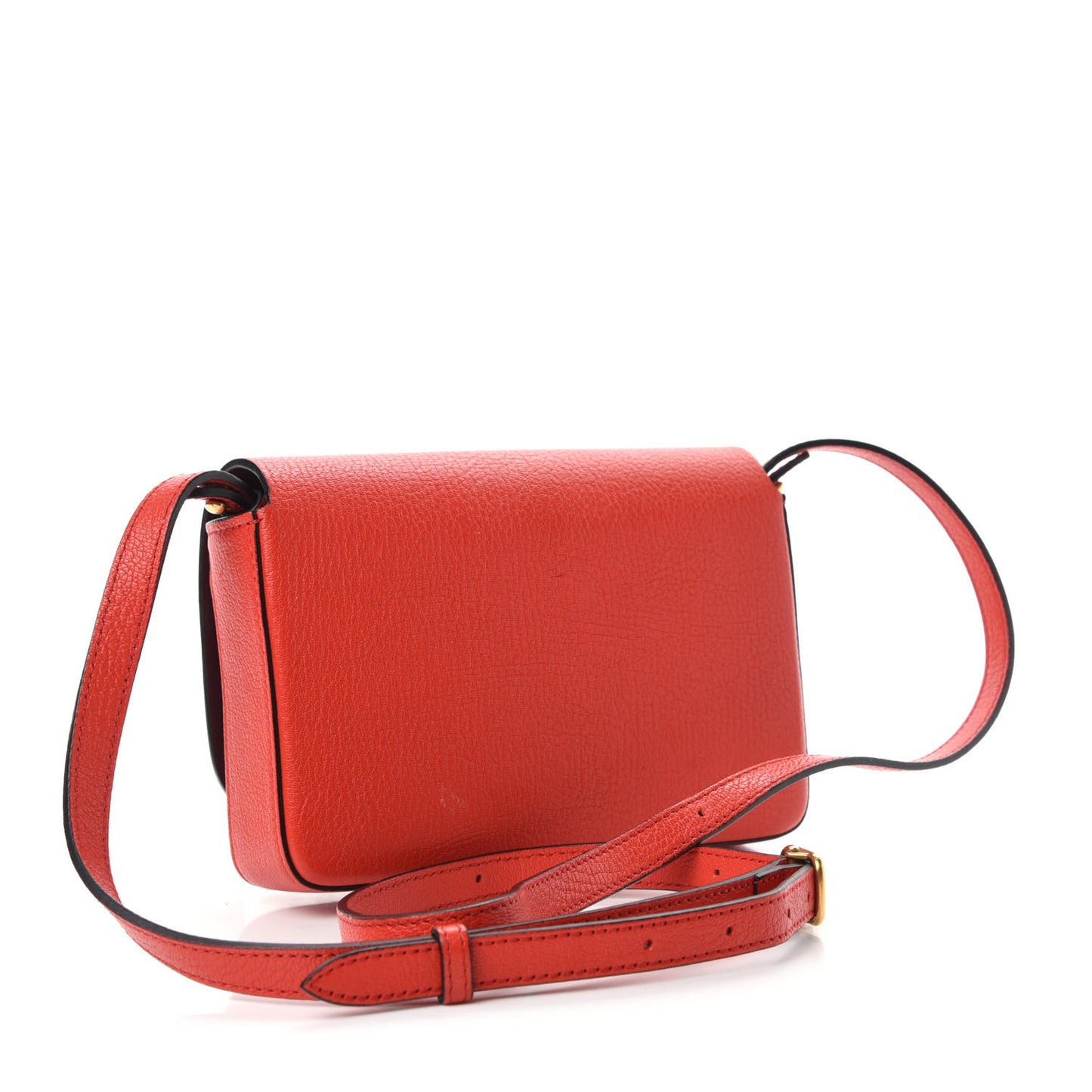 Goatskin Hampshire Crossbody Red
