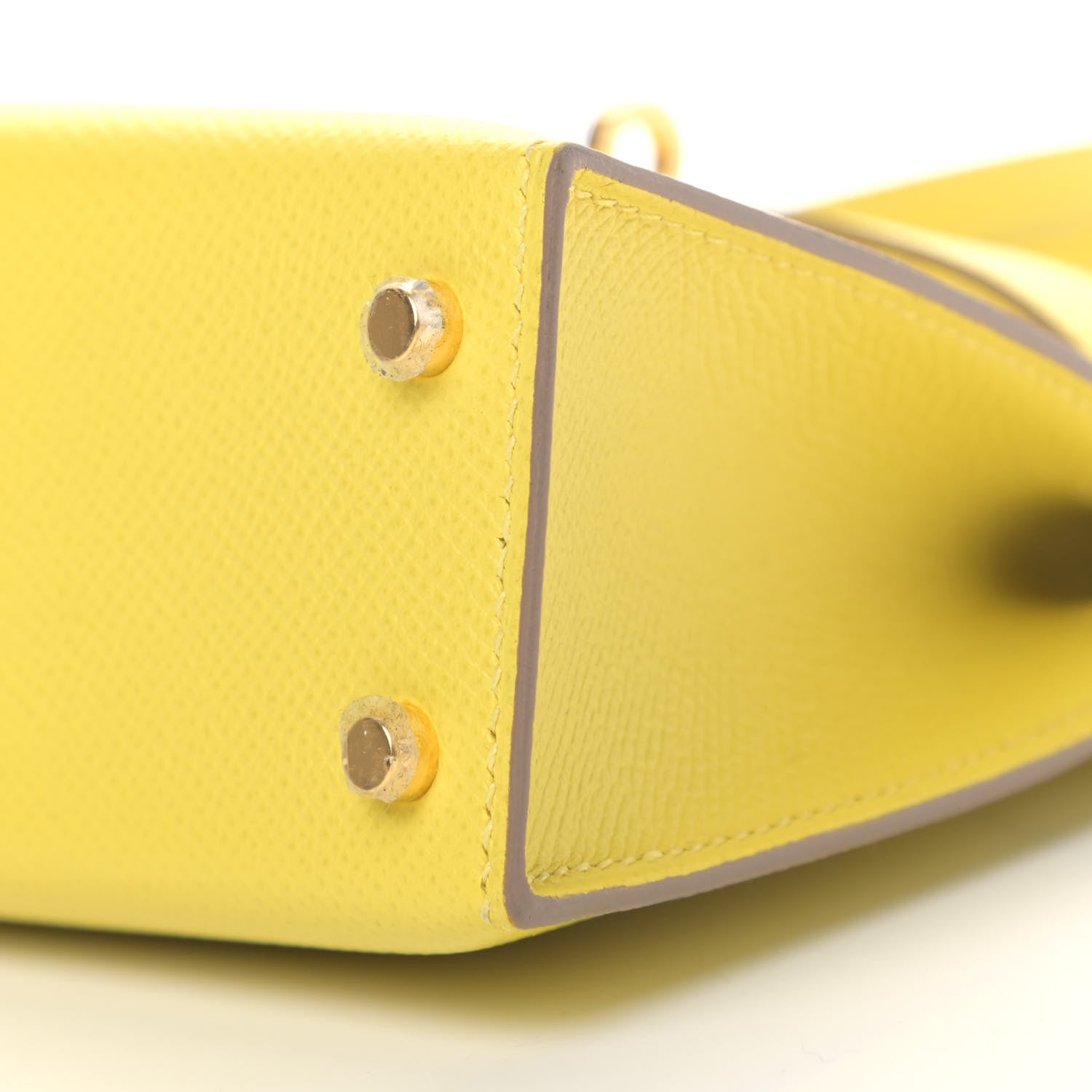Hermes Epsom Mini Kelly Sellier 20 Lime 8 of 11