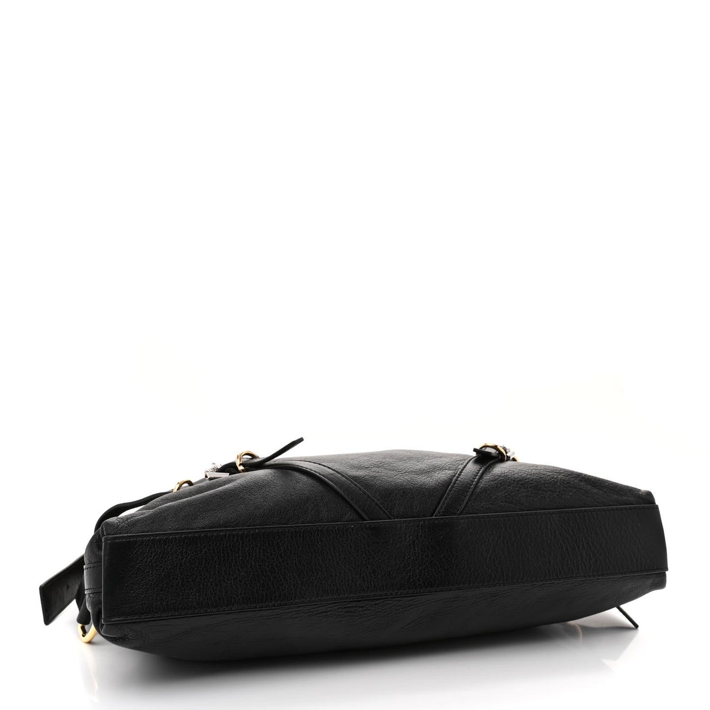 Calfskin Medium Voyou Bag Black