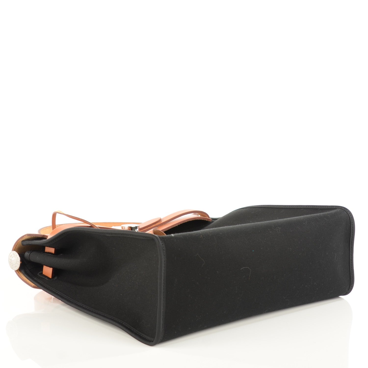 Hermes Vache Hunter Toile Herbag Zip PM 31 Black 11 of 16