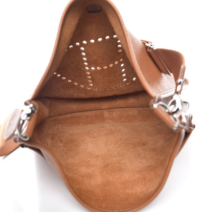Hermes Taurillon Clemence Evelyne III GM Gold 5 of 11