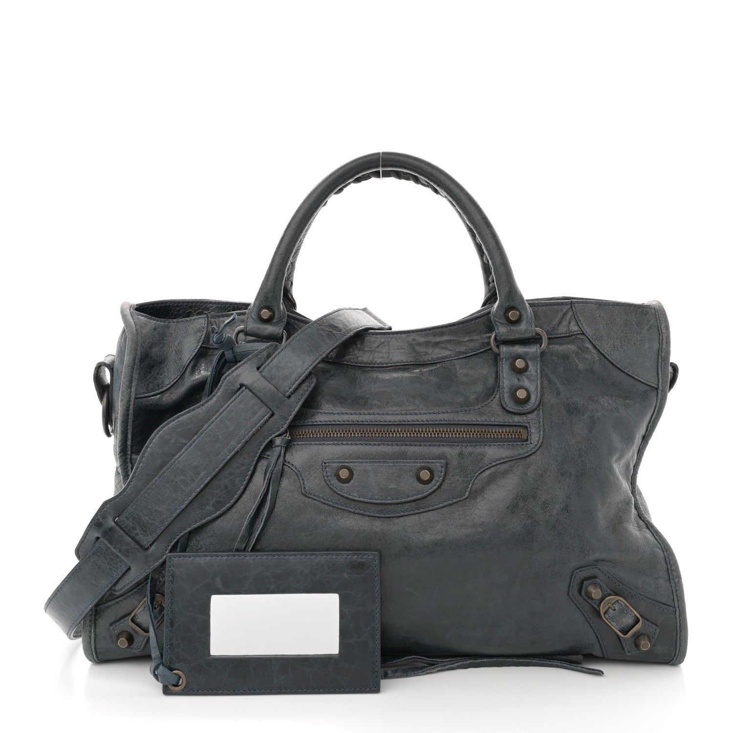 Balenciaga Chevre Classic Hardware City Anthracite 3 of 13