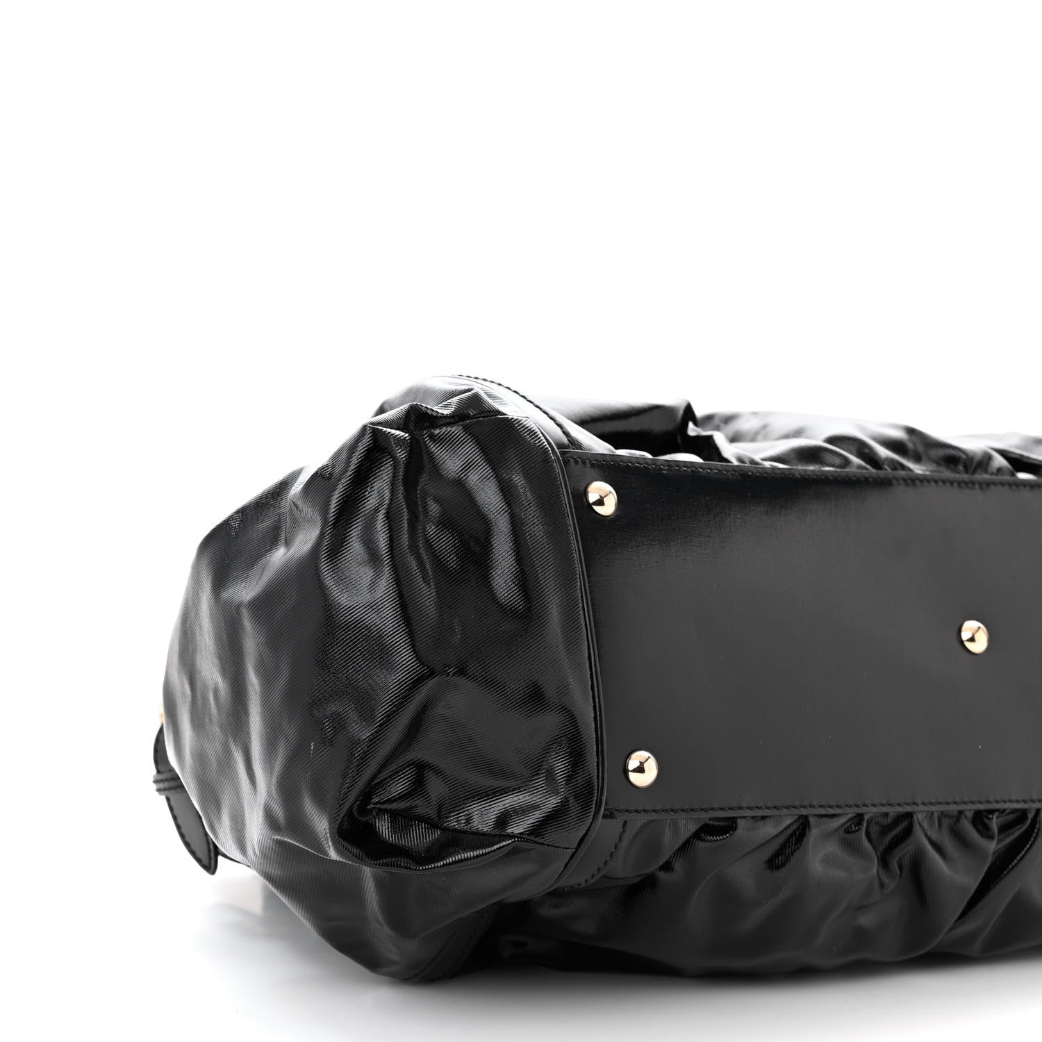 Gucci Dialux Pop Bamboo Large Top Handle Tote Black 9 of 11