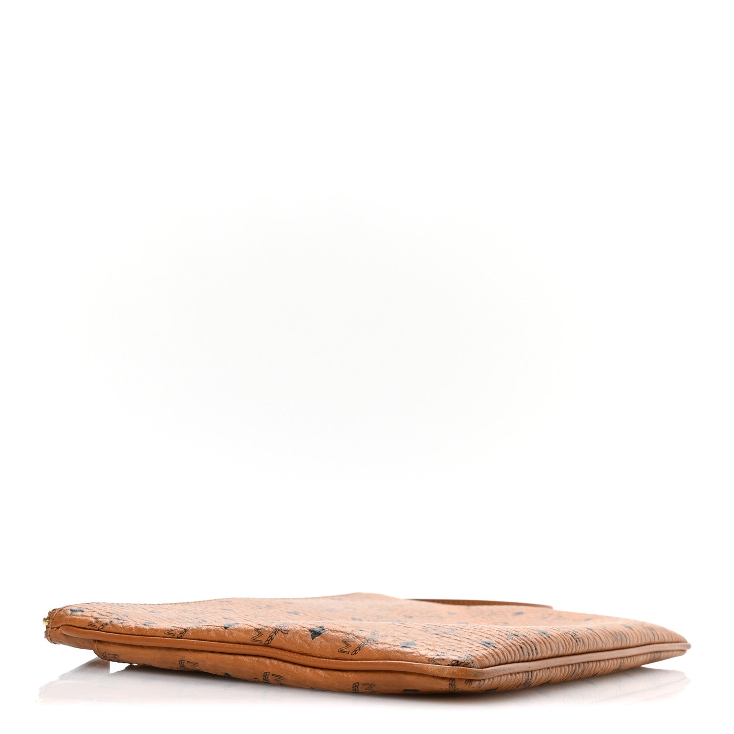 MCM Visetos Medium Crossbody Pouch Cognac 4 of 12