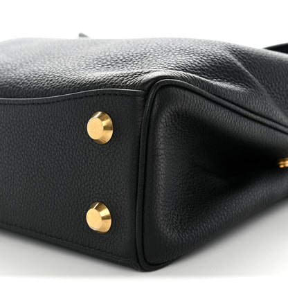 Balenciaga Natural Smooth Calfskin Mini Rodeo Top Handle Handbag Black 10 of 10