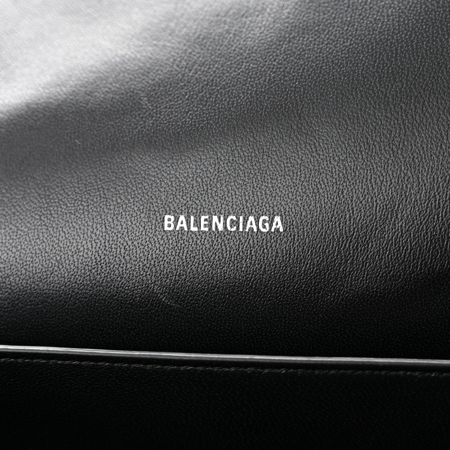 Balenciaga Calfskin Losange Monogram Medium Miami Tote Bag Black Grey 6 of 11