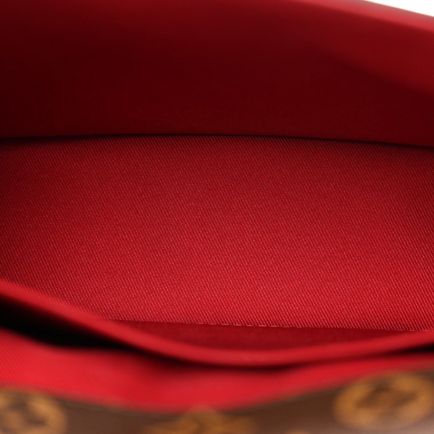 Patent Calfskin Monogram Cherrywood BB Scarlet