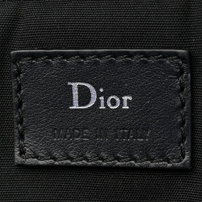 Christian Dior Oblique Rubber Rider Backpack Blue Black 6 of 14