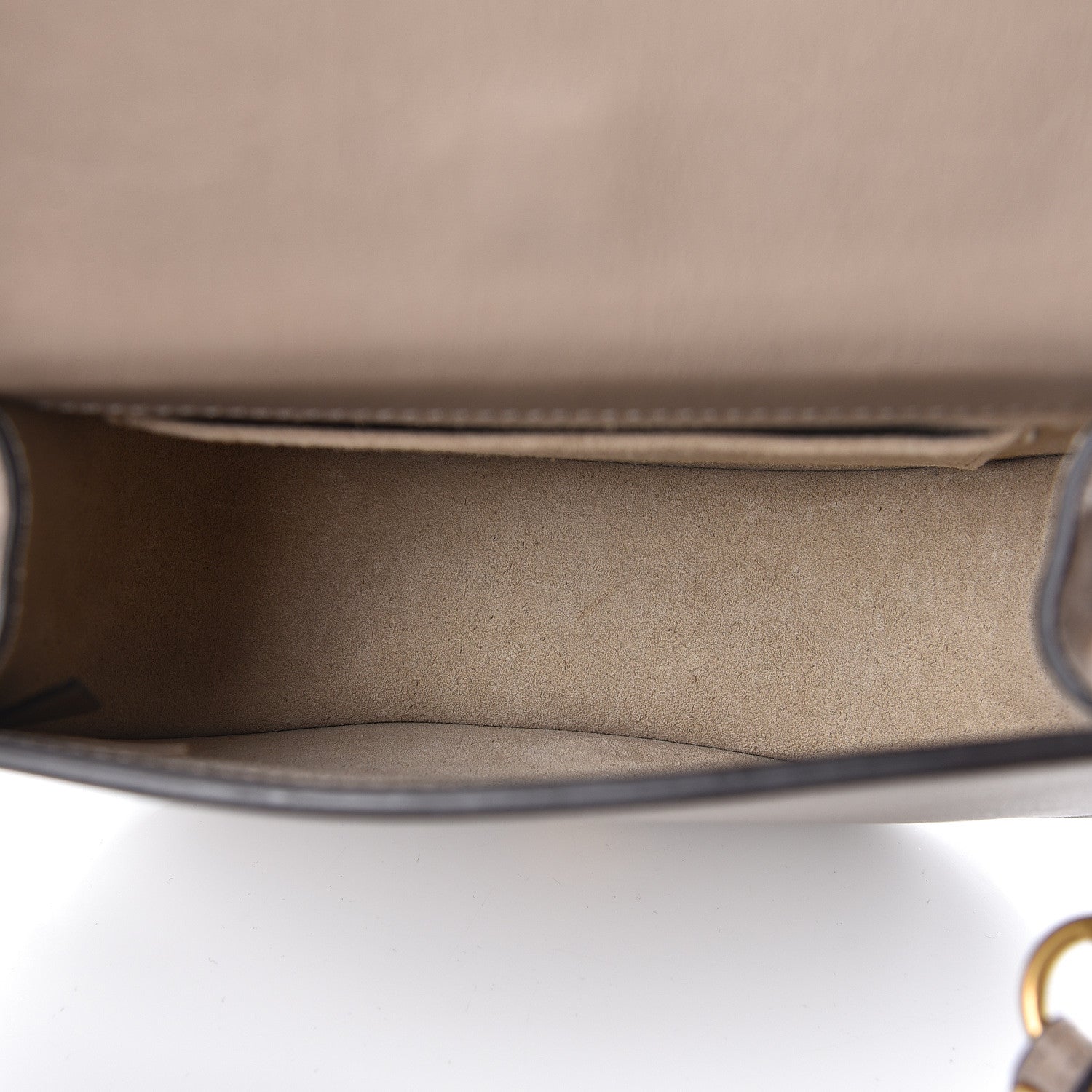 Chloe Calfskin Suede Small Nile Bracelet Bag Motty Grey 5 of 9
