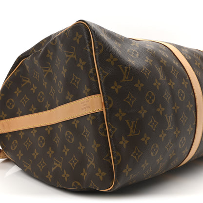 Louis Vuitton Monogram Keepall Bandouliere 55 8 of 9