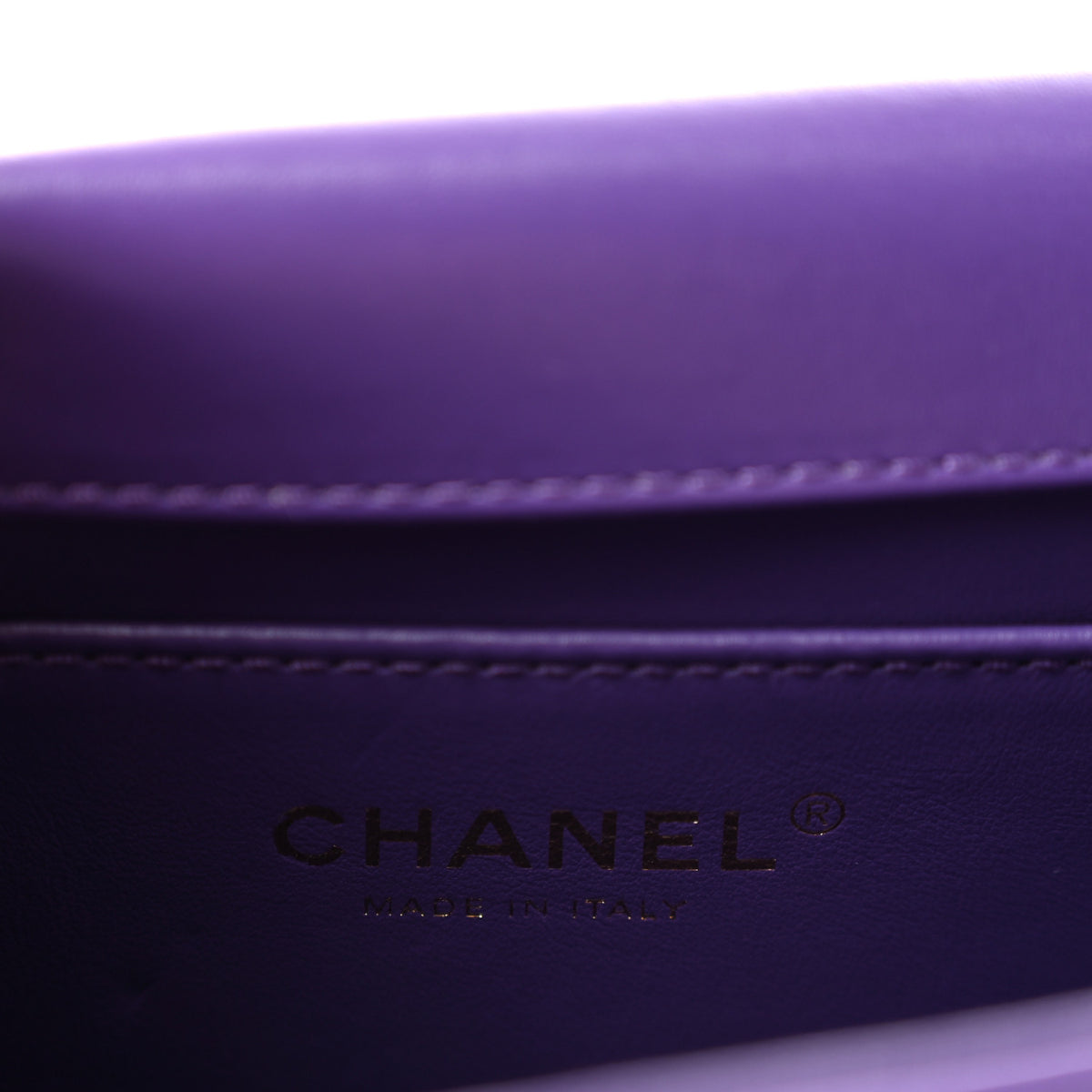 Chanel Calfskin Quilted Perfect Fit Flap Purple 6 of 12