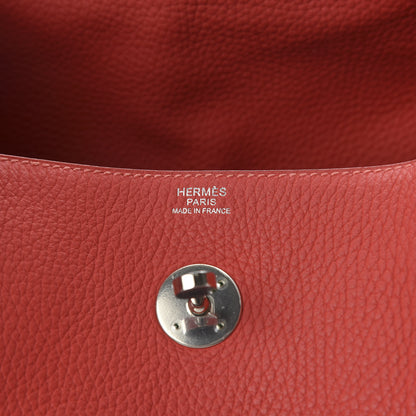 Hermes Taurillon Clemence Lindy 30 Rose Jaipur 8 of 9