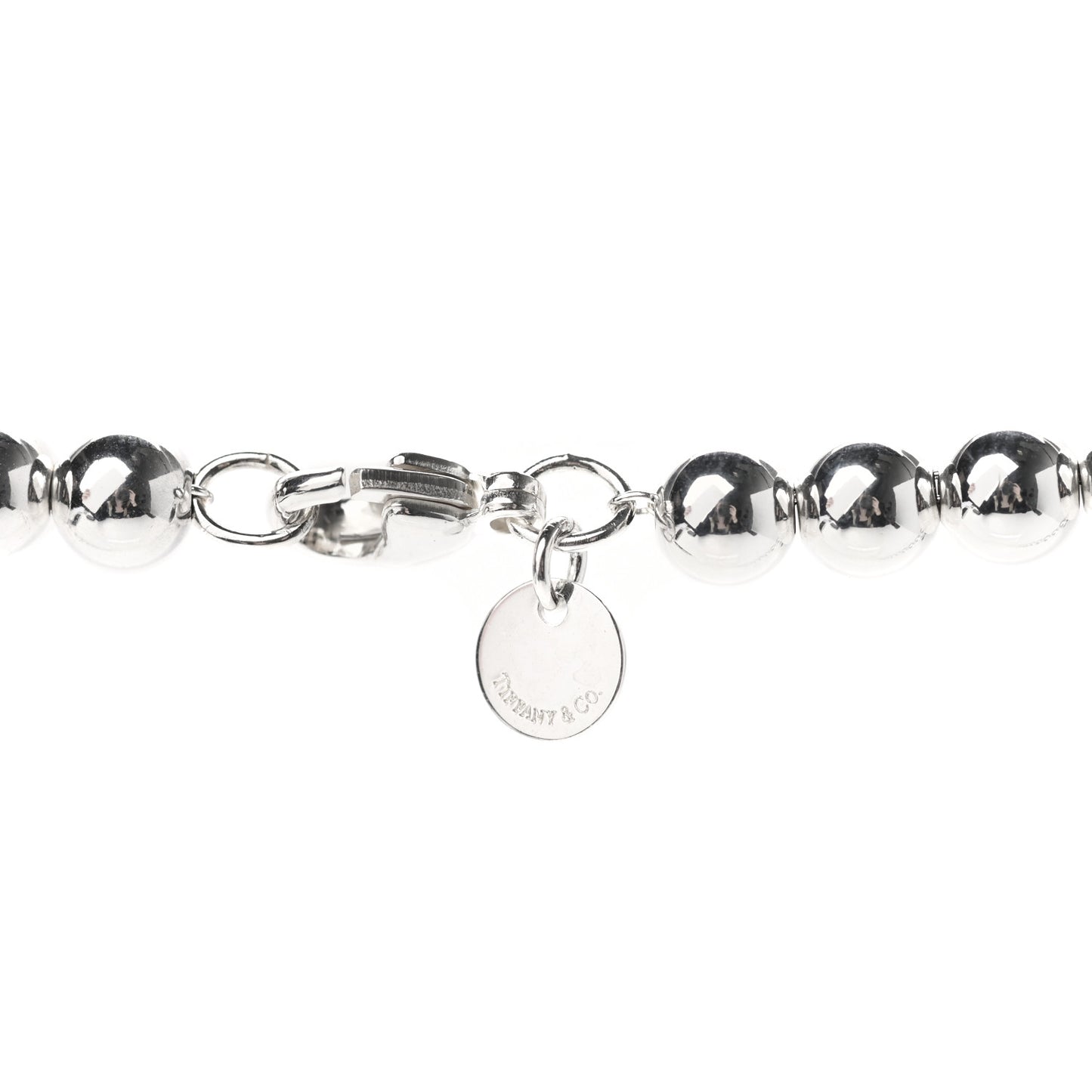 Sterling Silver HardWear Graduated Ball Necklace