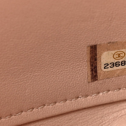 Chanel Iridescent Calfskin Quilted Small Straight Lined Flap Red 9 of 17