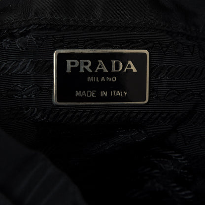 Prada Tessuto Nylon Vela Cinch Backpack Black 5 of 10
