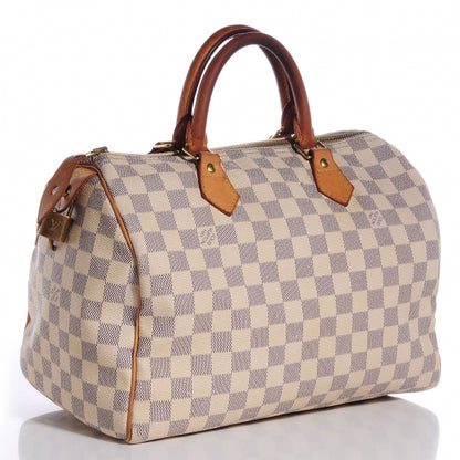 Louis Vuitton Damier Azur Speedy 30 3 of 7