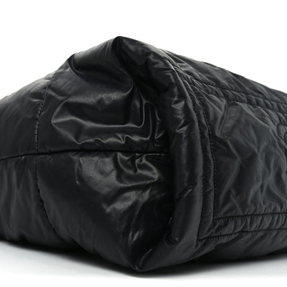 Chanel Lambskin Quilted Medium Coco Cocoon Reversible Tote Black 9 of 14