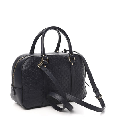 Gucci Microguccissima Medium Crossbody Bag Blue 2 of 9