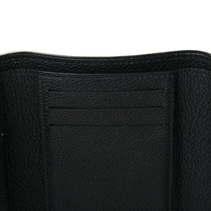 Louis Vuitton Soft Calfskin My Lockme Compact Wallet Black 8 of 8