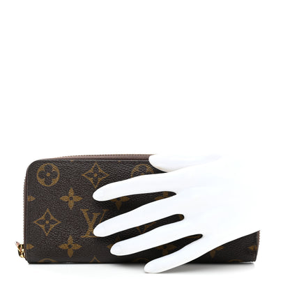 Louis Vuitton Monogram Clemence Wallet Rose Ballerine 2 of 13