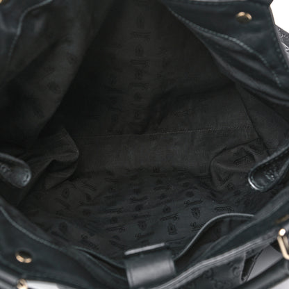Gucci Guccissima Large Sukey Tote Black 4 of 13