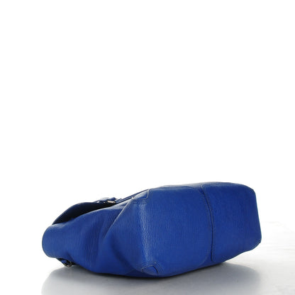 3.1 Phillip Lim 3.1 Textured Calfskin Large Pashli Satchel Cobalt 4 of 7