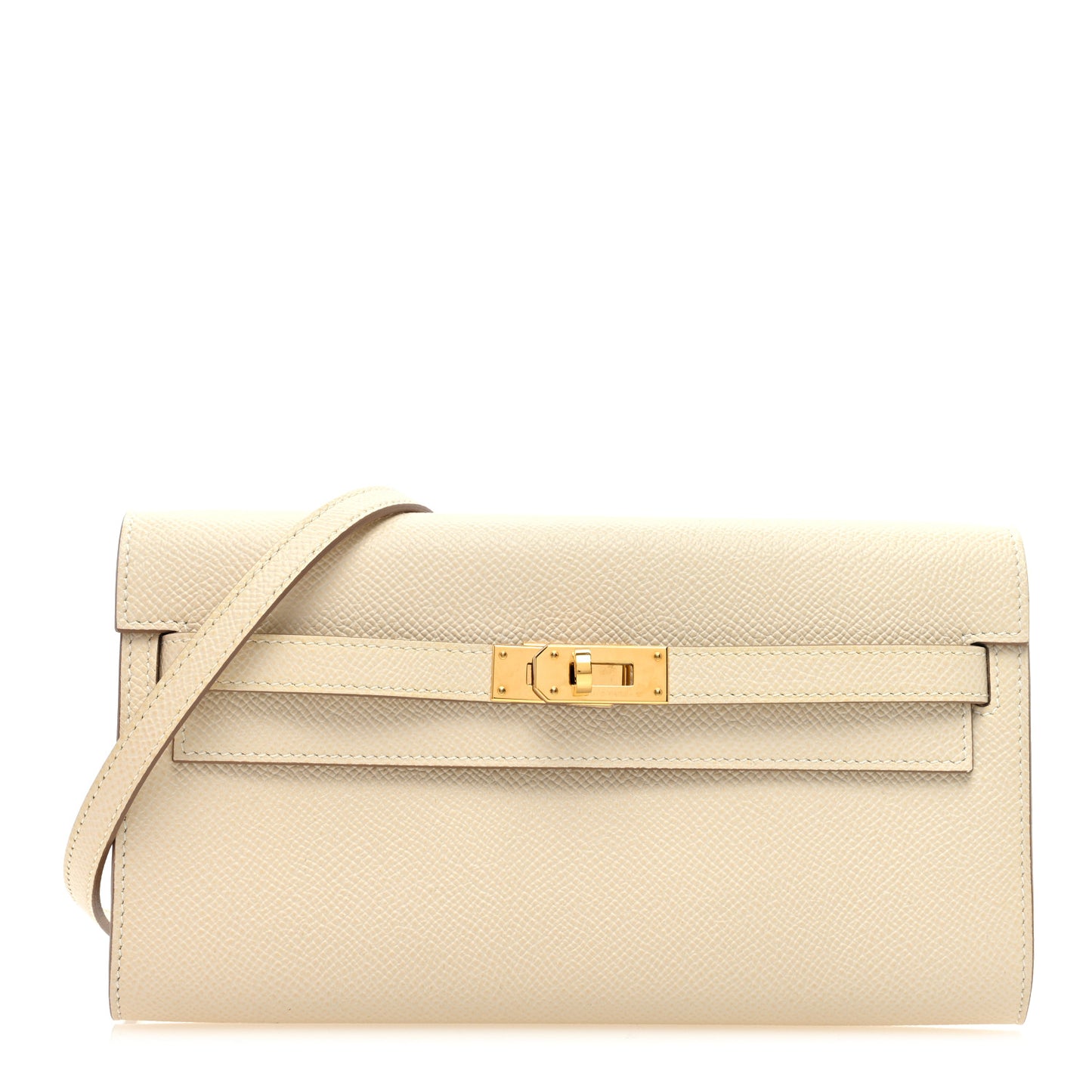 Epsom Kelly Wallet To Go Craie