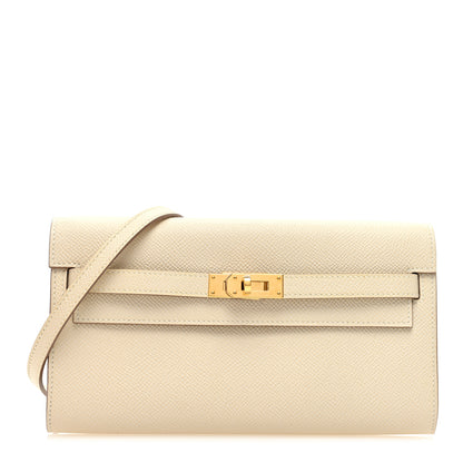 Hermes Epsom Kelly Wallet To Go Craie 1 of 11