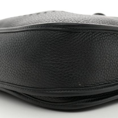 Hermes Taurillon Clemence Evelyne III PM Black 10 of 13
