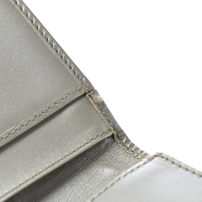Gucci Imprime Monogram GG Pierce Continental Flap Wallet Silver 9 of 12
