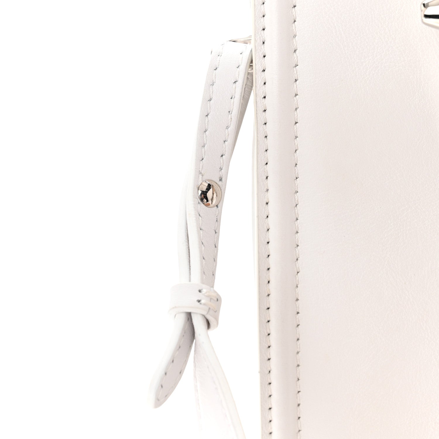 Alexander McQueen Calfskin The Short Story Shoulder Bag White 15 of 15