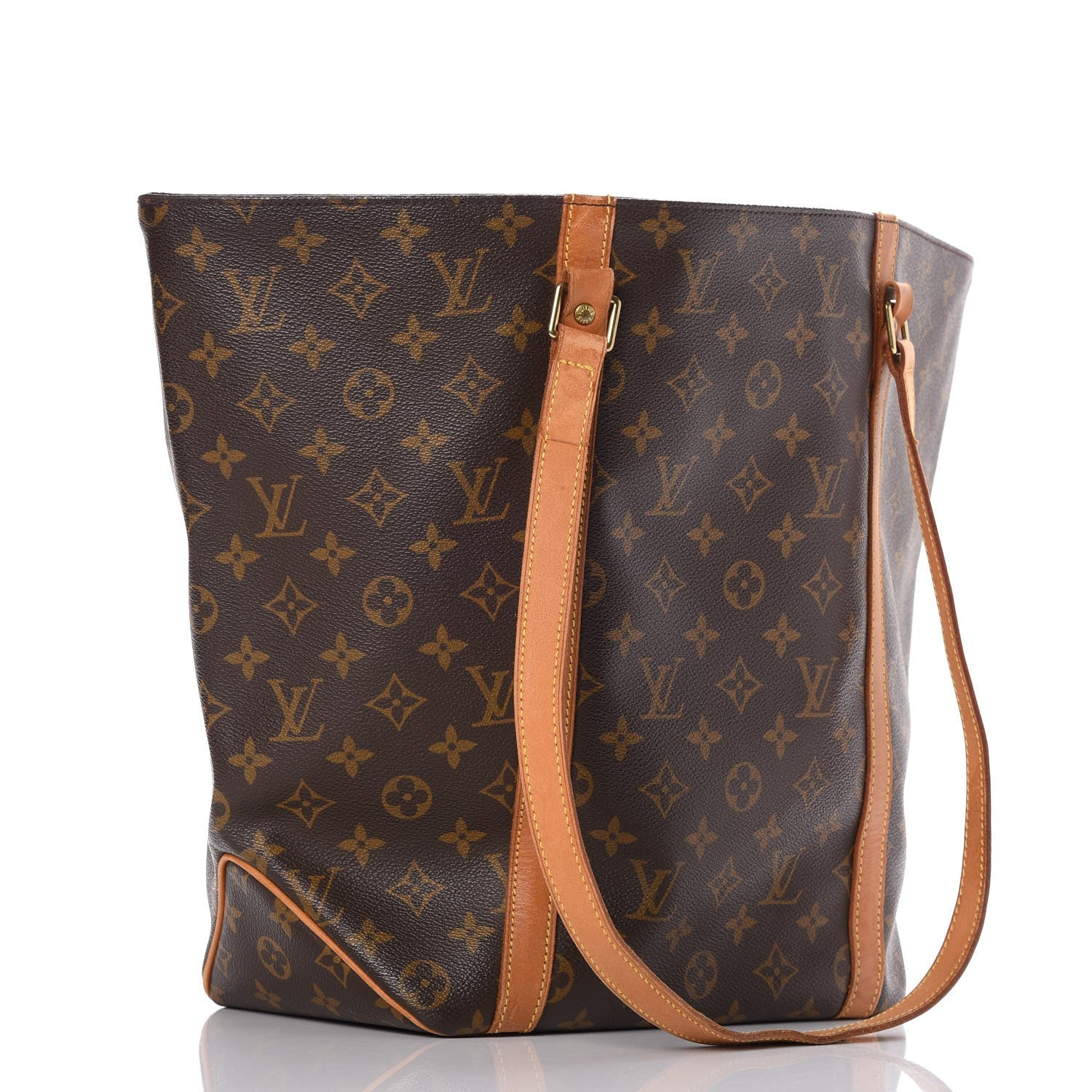 Louis Vuitton Monogram Sac Shopping Tote 3 of 10