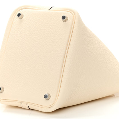 Hermes Taurillon Clemence Picotin Lock 18 PM Nata 9 of 10